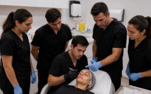 Grupos reducidos en medicina estética: qué cambia realmente en el aprendizaje de un alumno